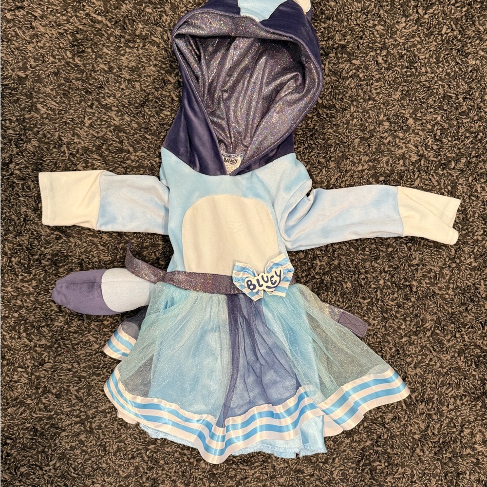 Bluey Kids Costume with Hood